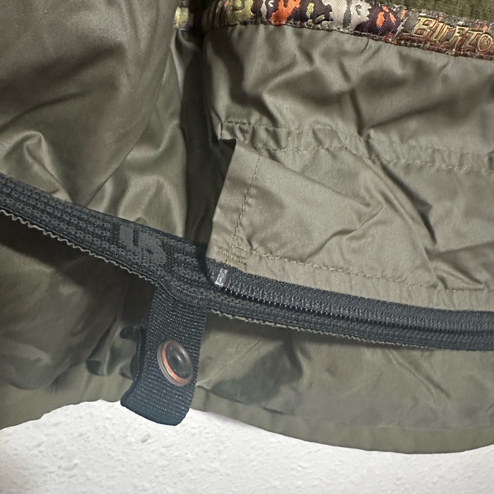 Burton dryride all access ski snow winter jacket Kids' Olive and Camouflage - Picture 11 of 16